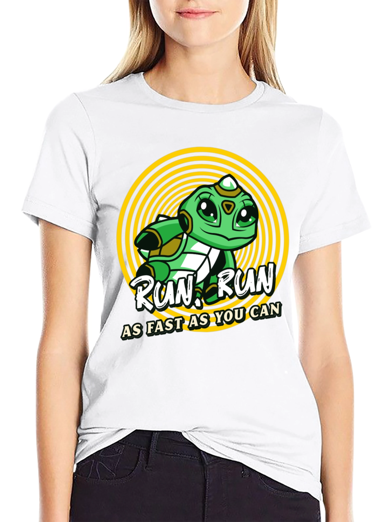Run Turtle Graphic T-Shirt