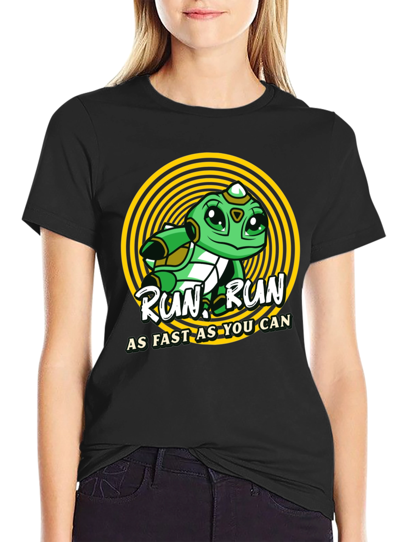 Run Turtle Graphic T-Shirt