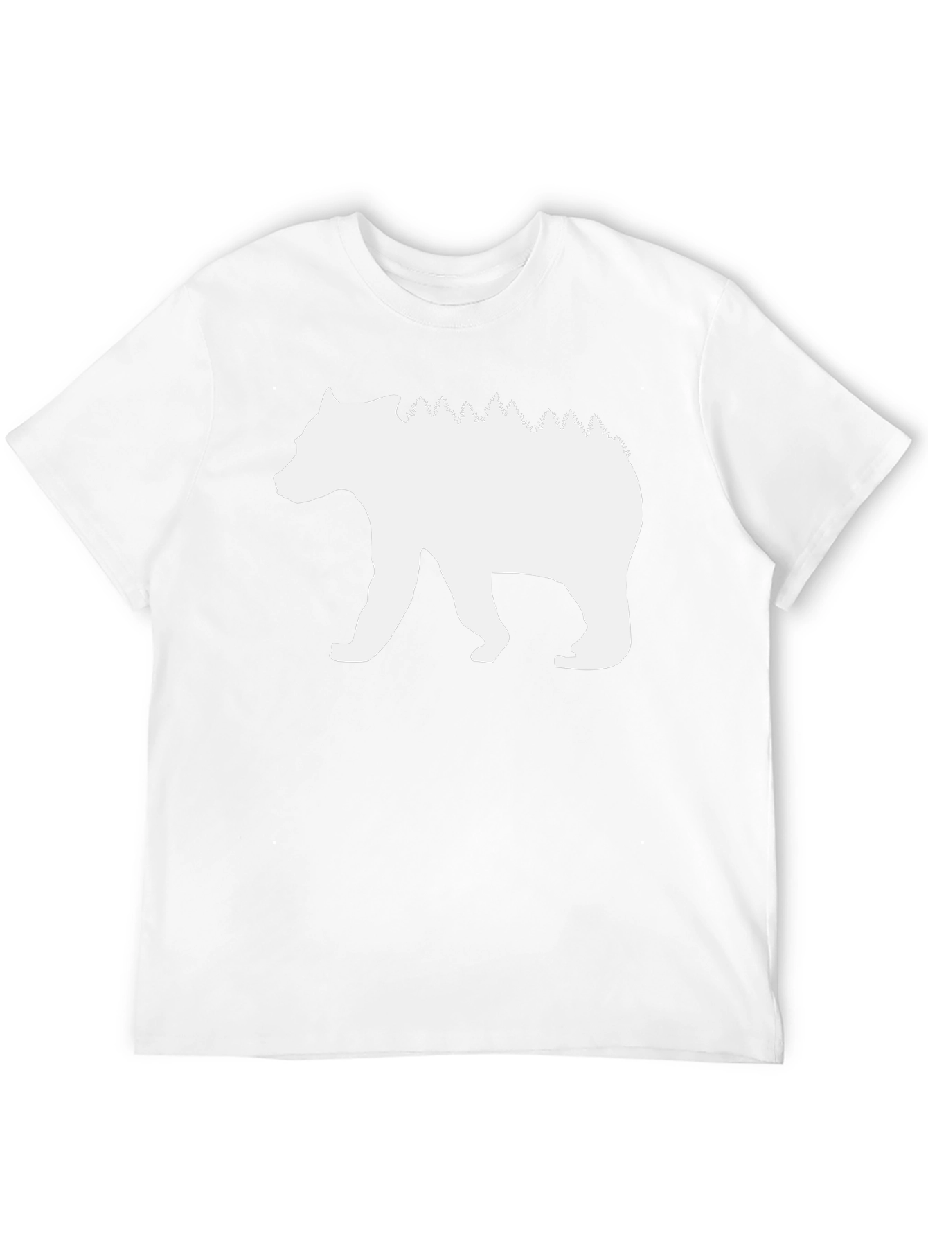 Nature Bear T-Shirt - Black