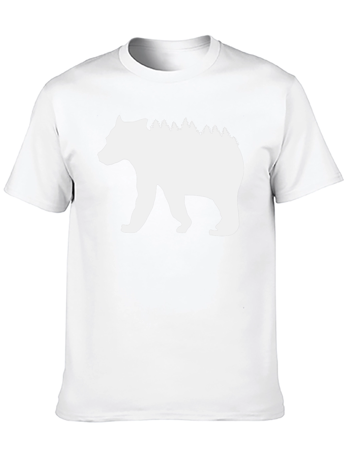 Nature Bear T-Shirt - Black