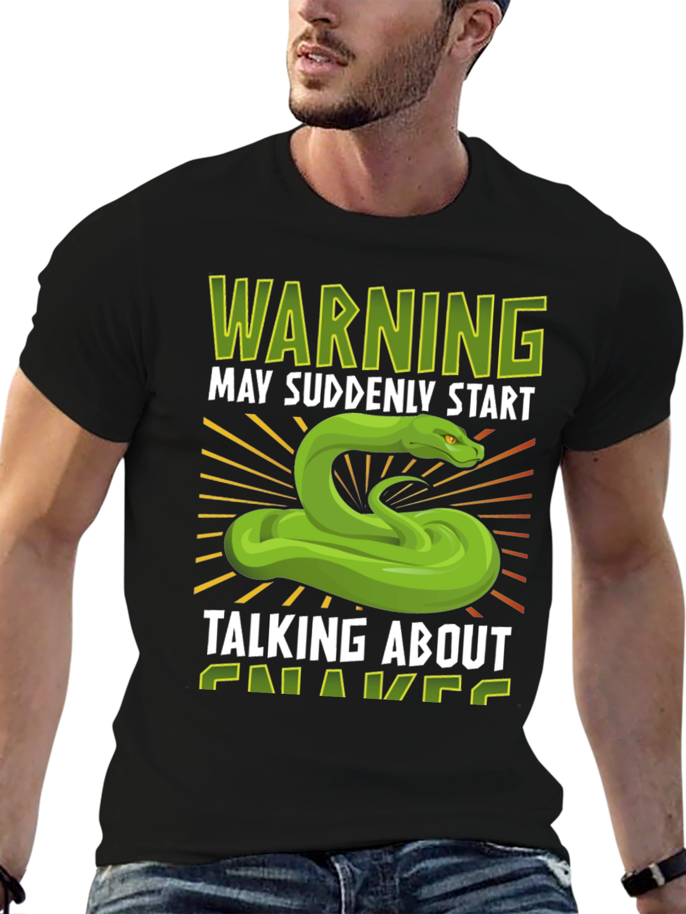 Warning May Suddenly Start Talking About Snakes T-Shirt