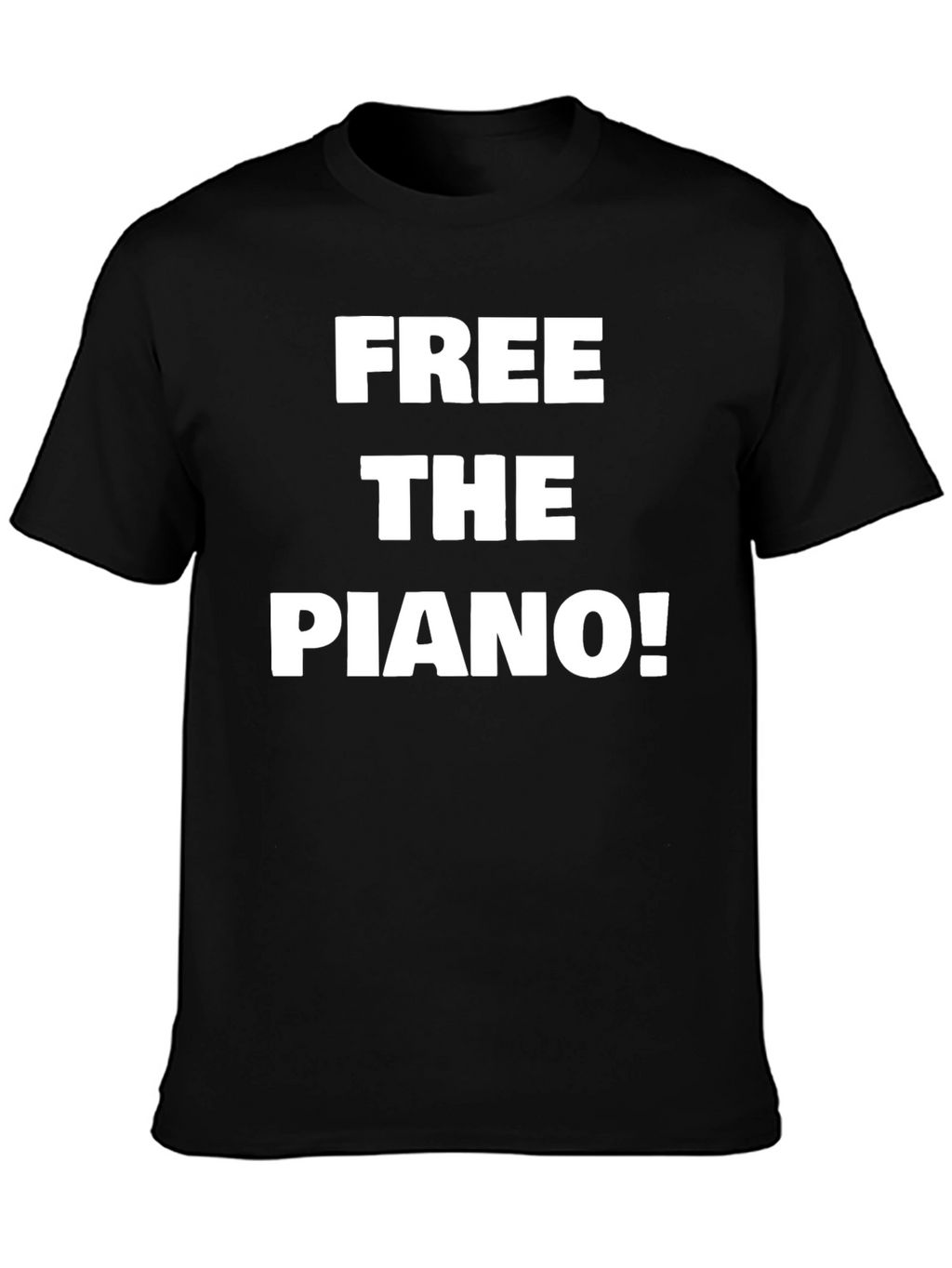 Free the Piano! Novelty Graphic Tee