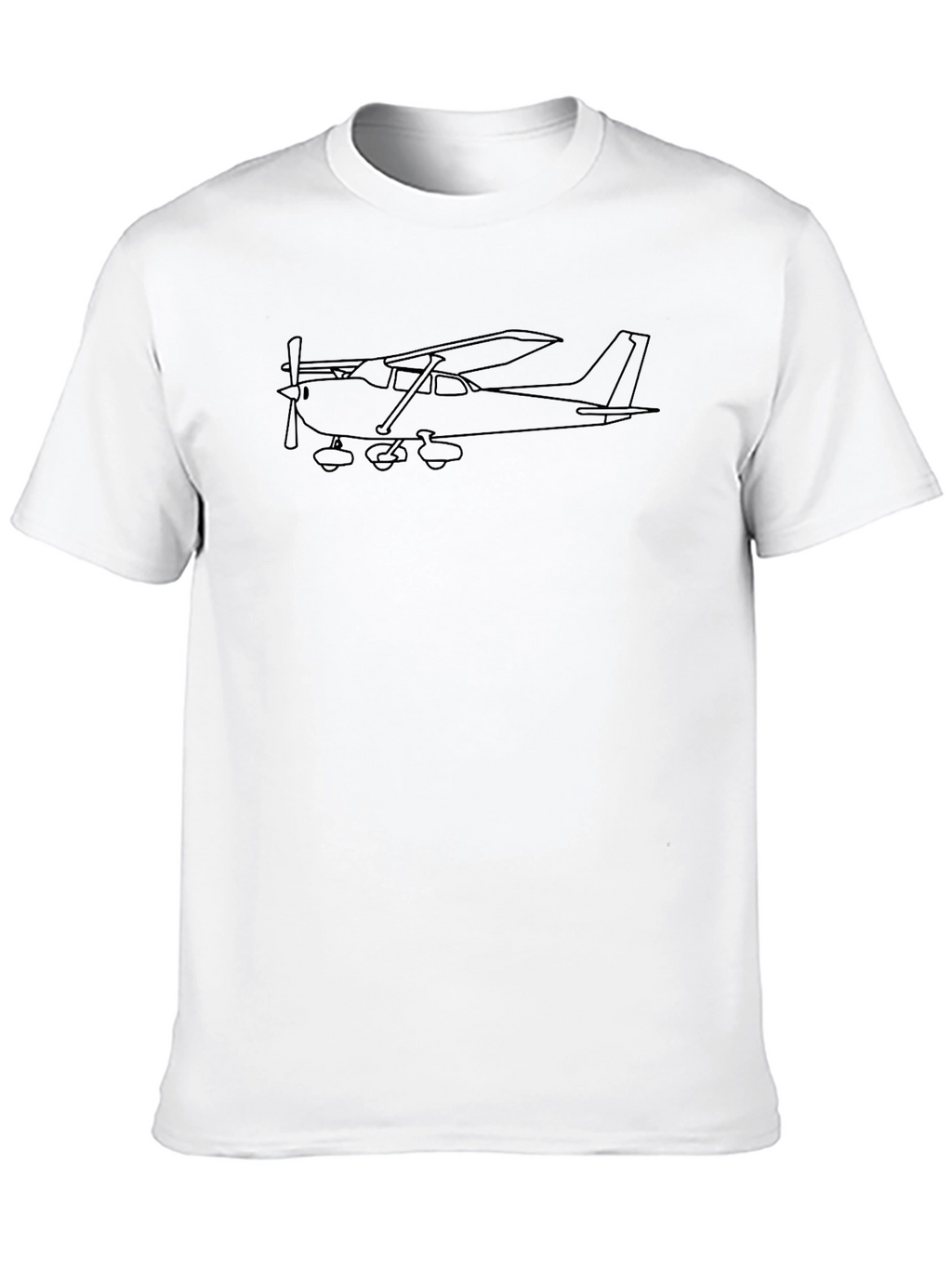 Airplane Graphic T-Shirt - Casual Comfort