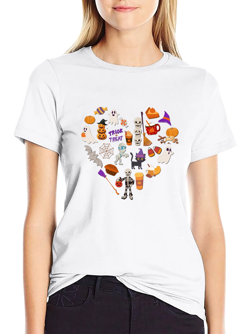 Halloween Heart Graphic Tee