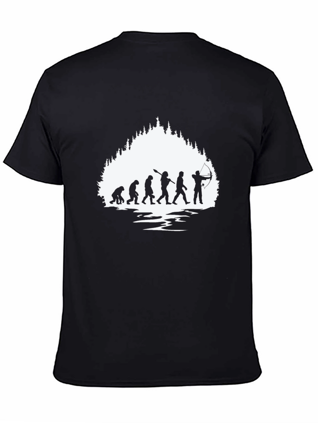 Evolution Archery T-Shirt - Black Cotton Tee