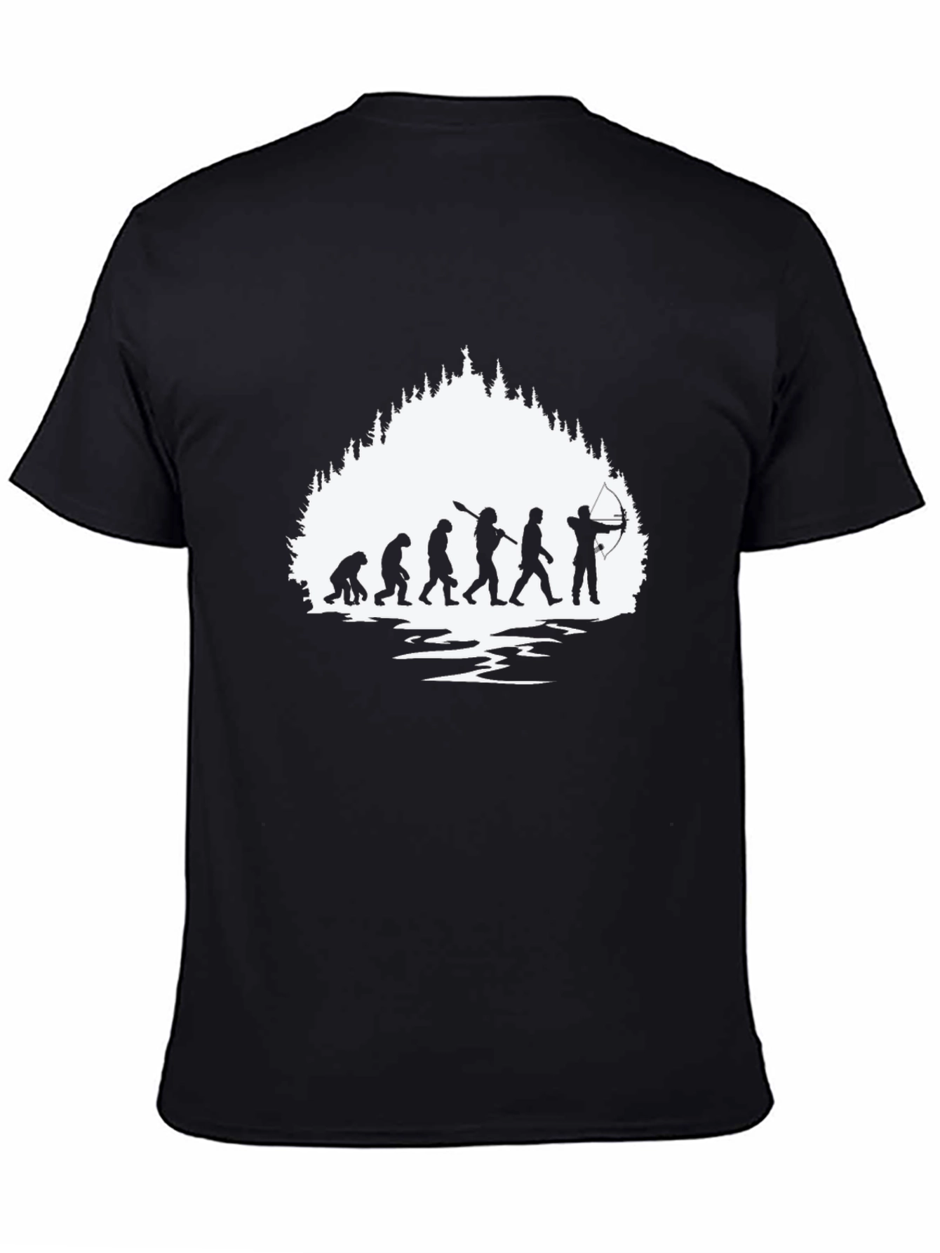 Evolution Archery T-Shirt - Black Cotton Tee