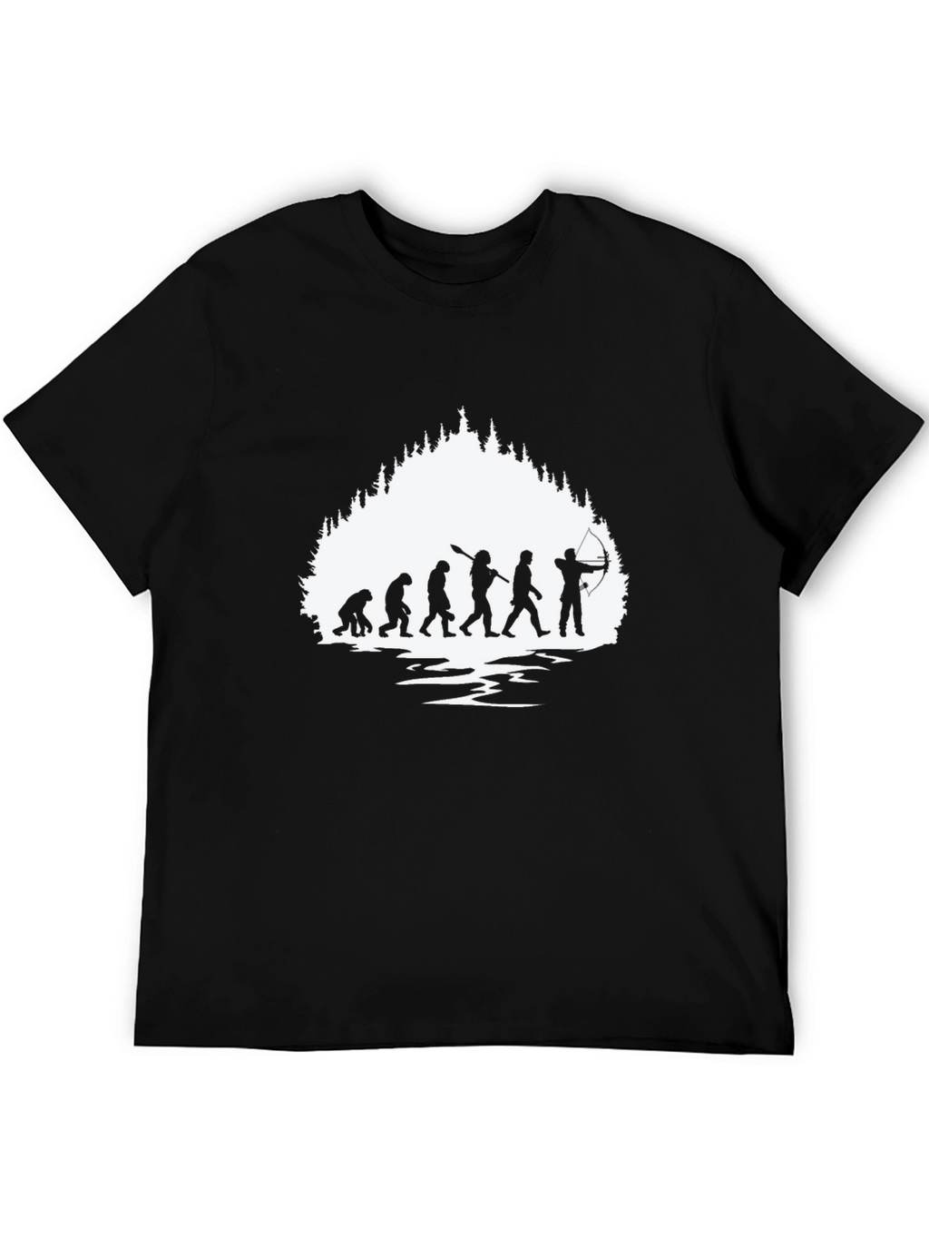 Evolution Archery T-Shirt - Black Cotton Tee