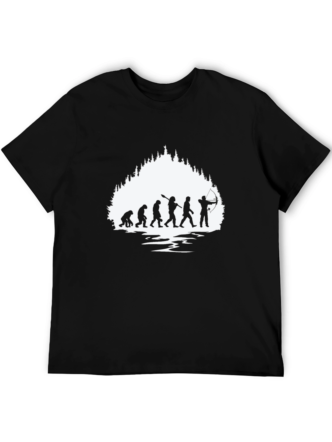 Evolution Archery T-Shirt - Black Cotton Tee