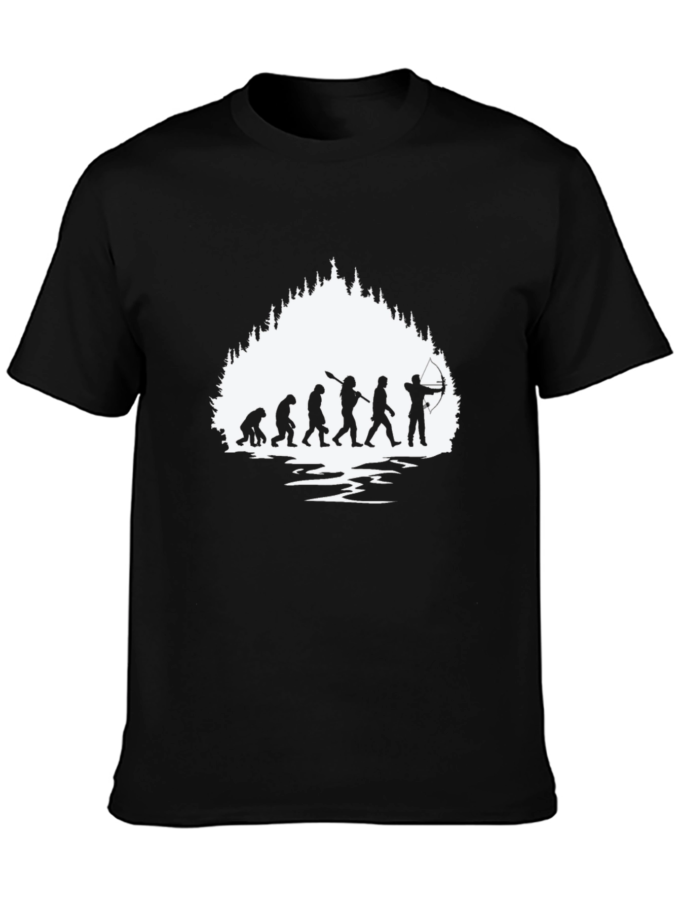 Evolution Archery T-Shirt - Black Cotton Tee