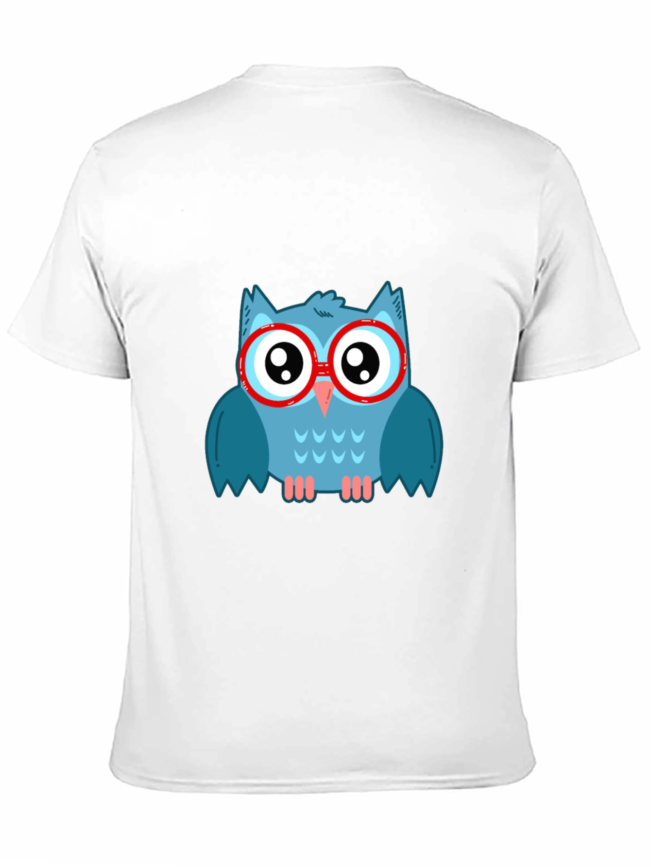 Cool Owl Graphic Tee - Mens Black T-Shirt