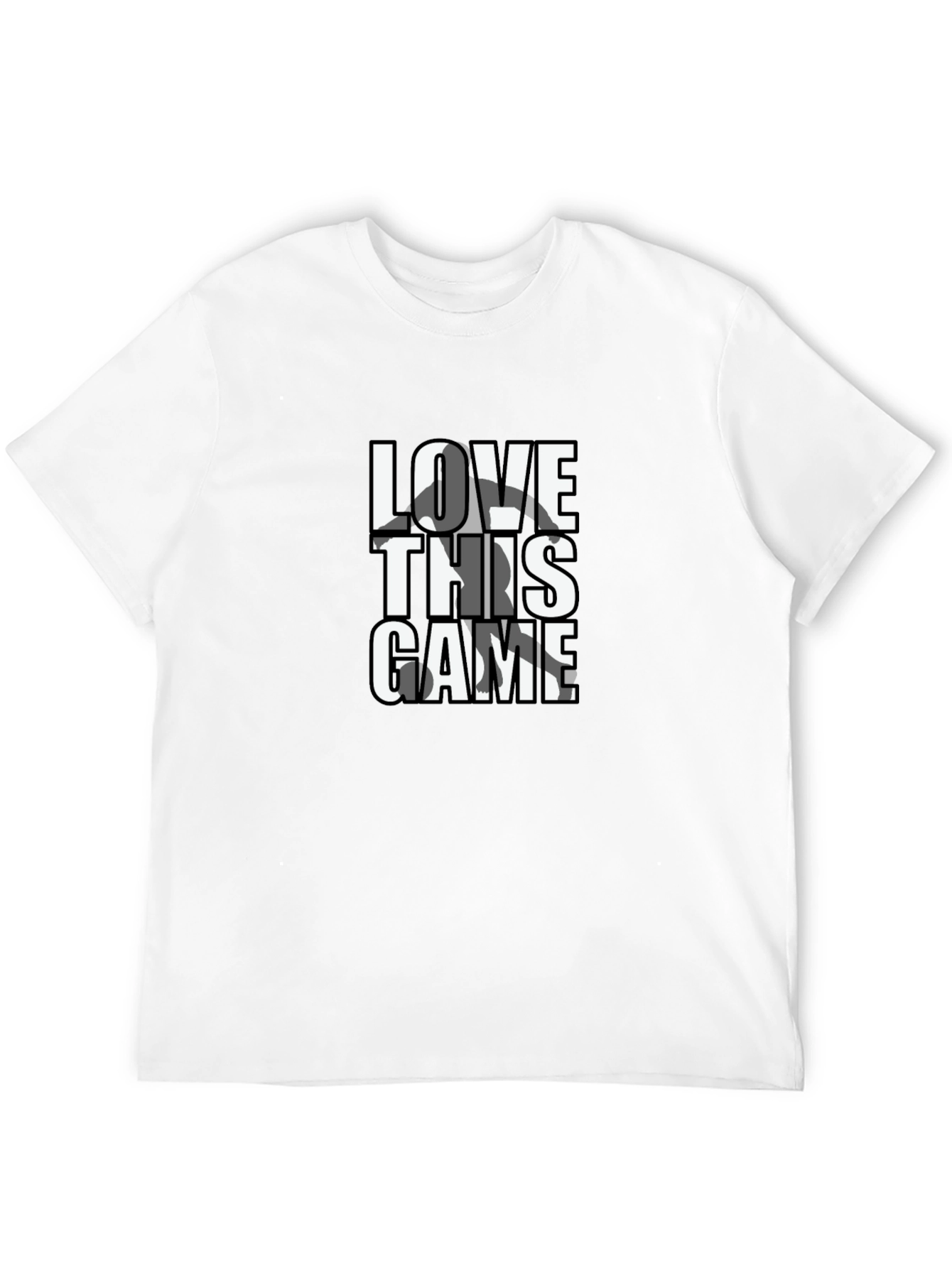 Love This Game Graphic Tee - Black