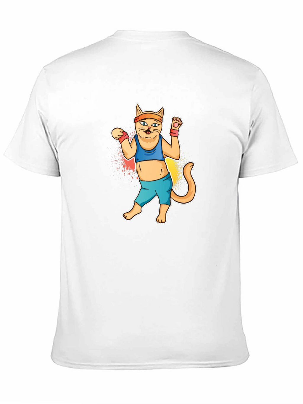 Dancing Workout Cat T-Shirt
