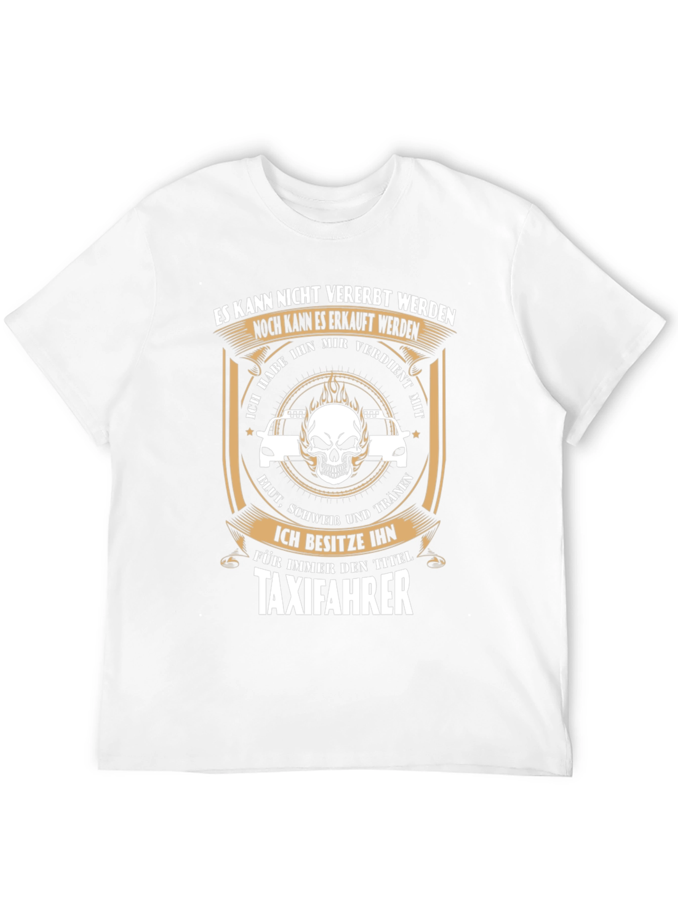 Taxi Driver T-Shirt - Earned Not Given