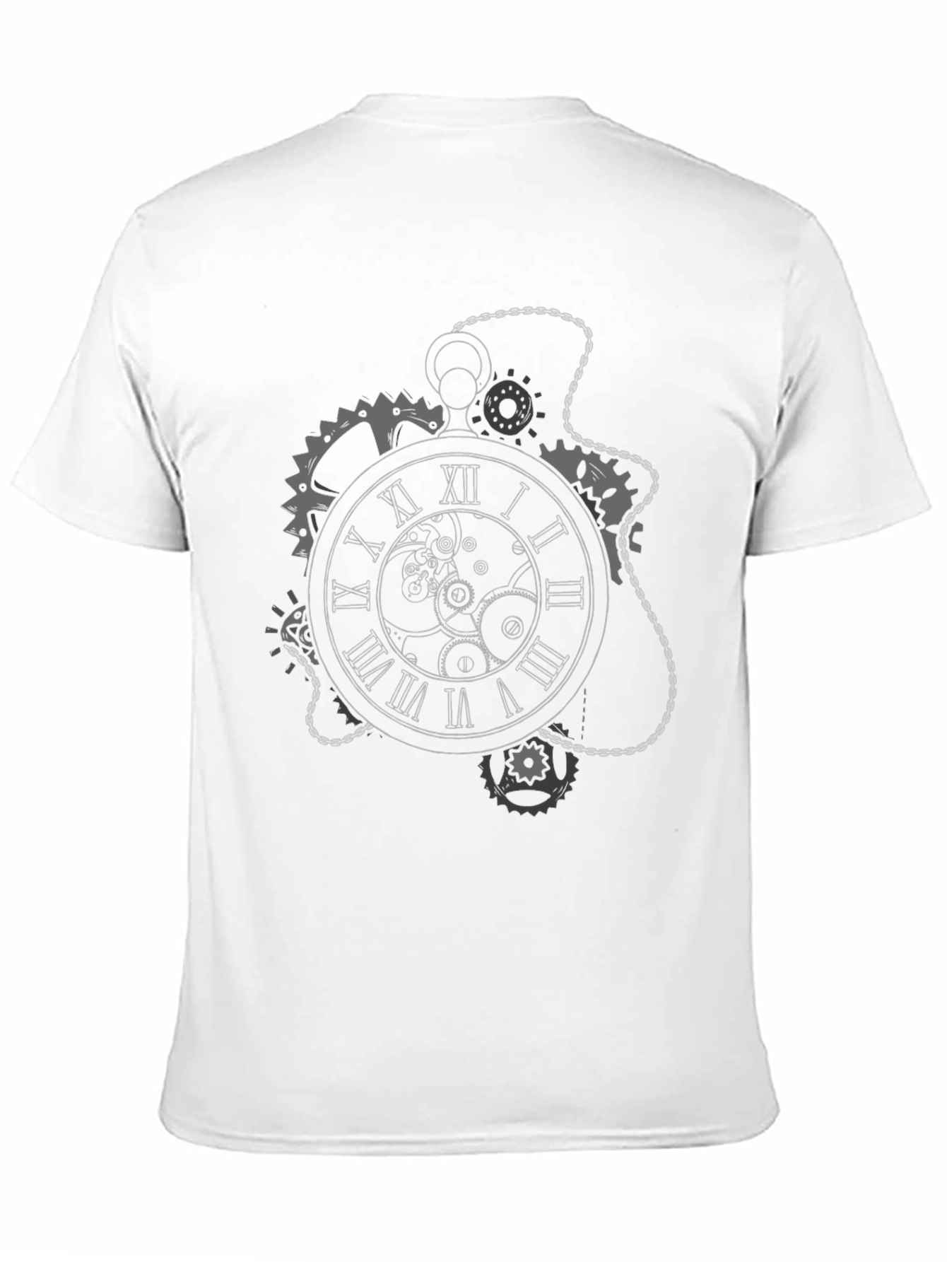 Steampunk Timepiece Graphic T-Shirt