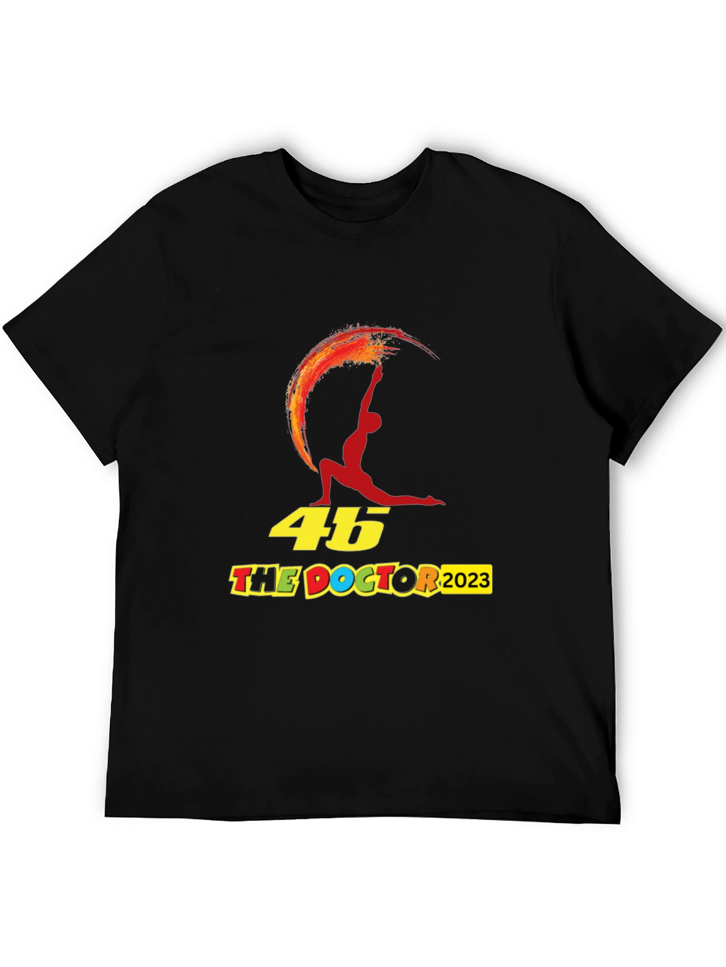 46 The Doctor 2023 Black Graphic Tee