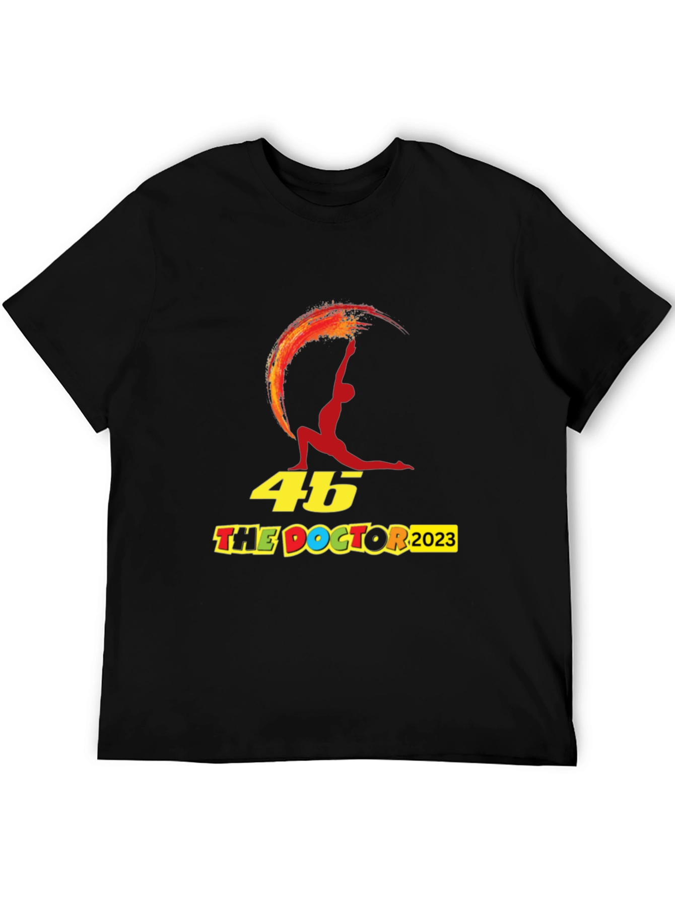 46 The Doctor 2023 Black Graphic Tee