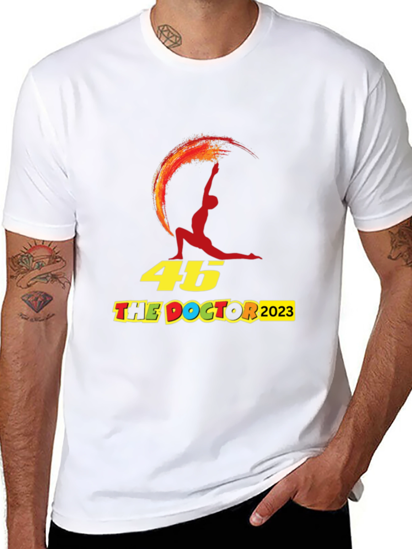 46 The Doctor 2023 Black Graphic Tee