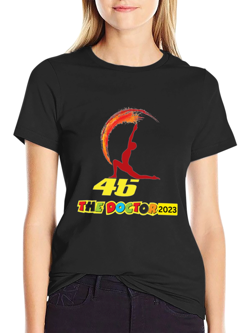 46 The Doctor 2023 Black Graphic Tee