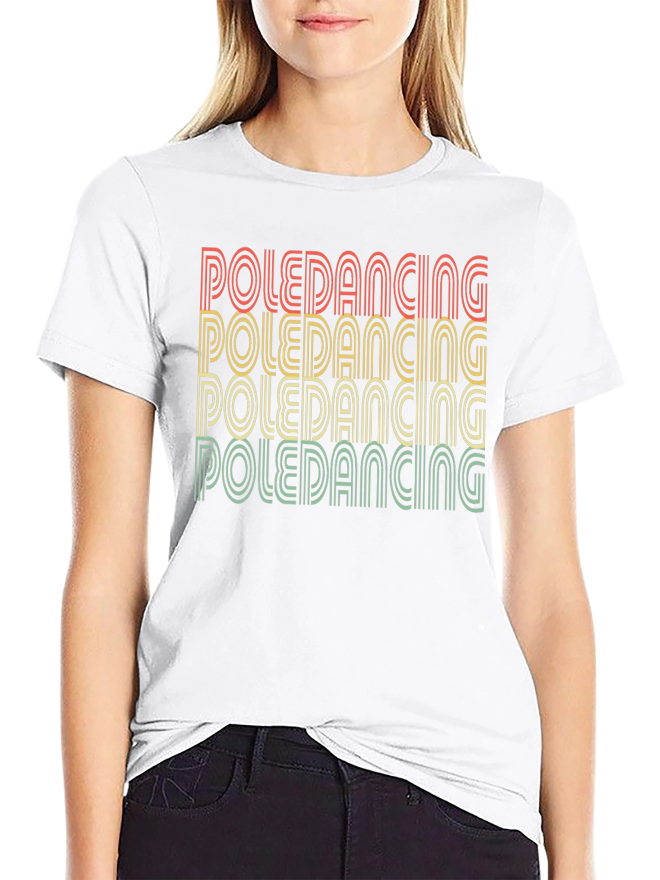 Retro Poledancing T-Shirt - Comfortable Everyday Wear