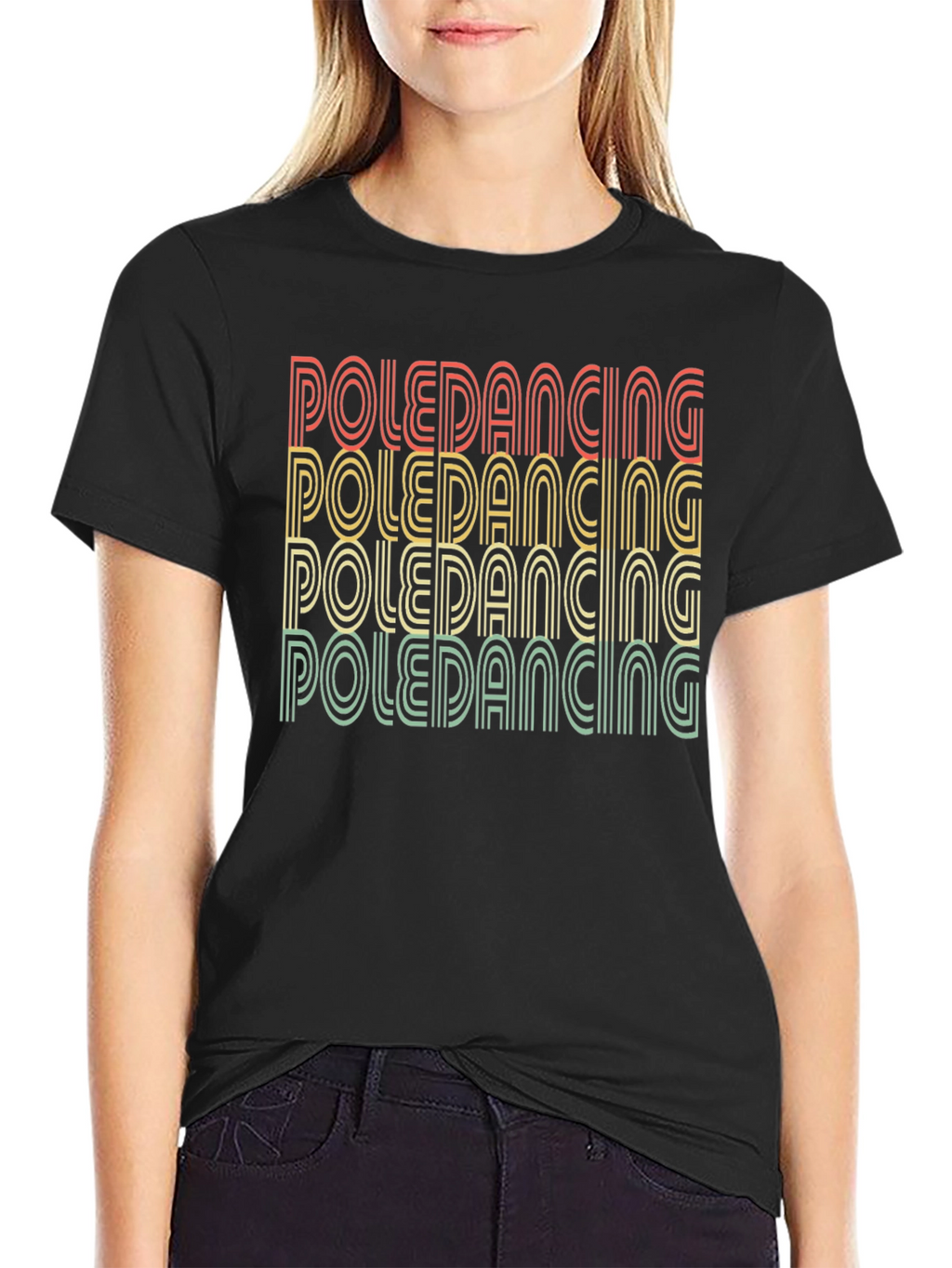 Retro Poledancing T-Shirt - Comfortable Everyday Wear