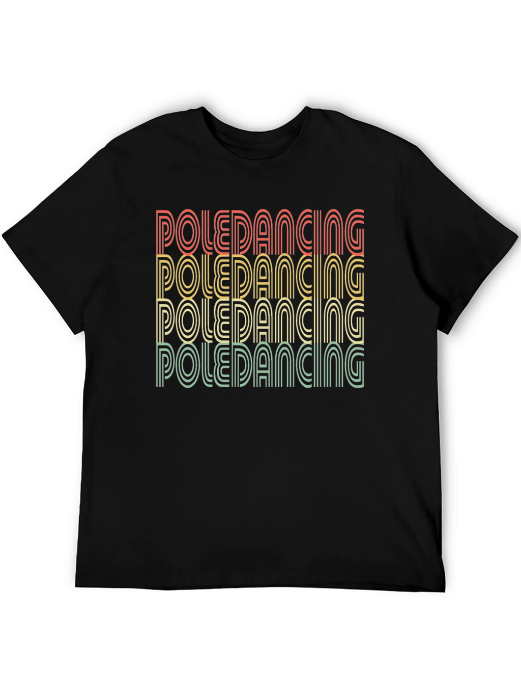 Retro Poledancing T-Shirt - Comfortable Everyday Wear