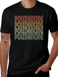 Retro Poledancing T-Shirt - Comfortable Everyday Wear