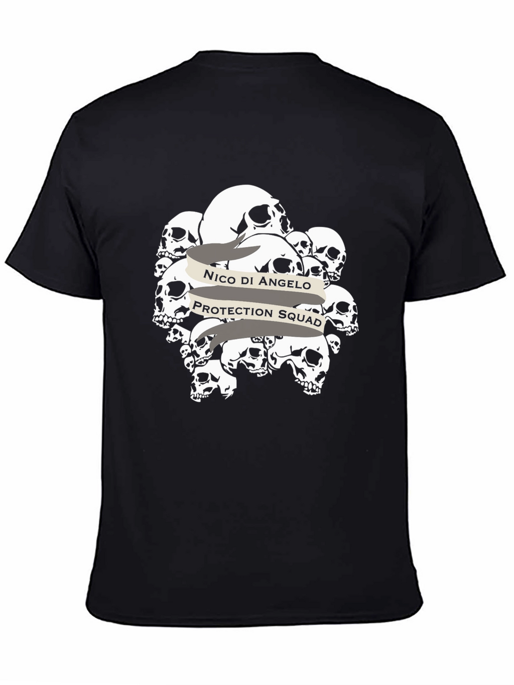 Nico Di Angelo Protection Squad T-Shirt - Black
