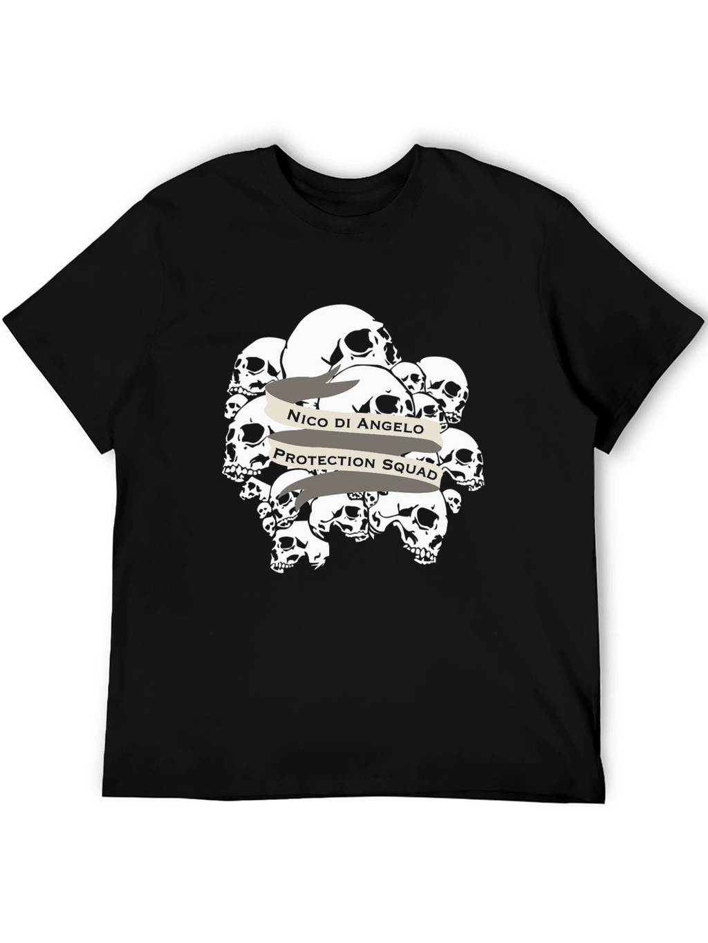 Nico Di Angelo Protection Squad T-Shirt - Black