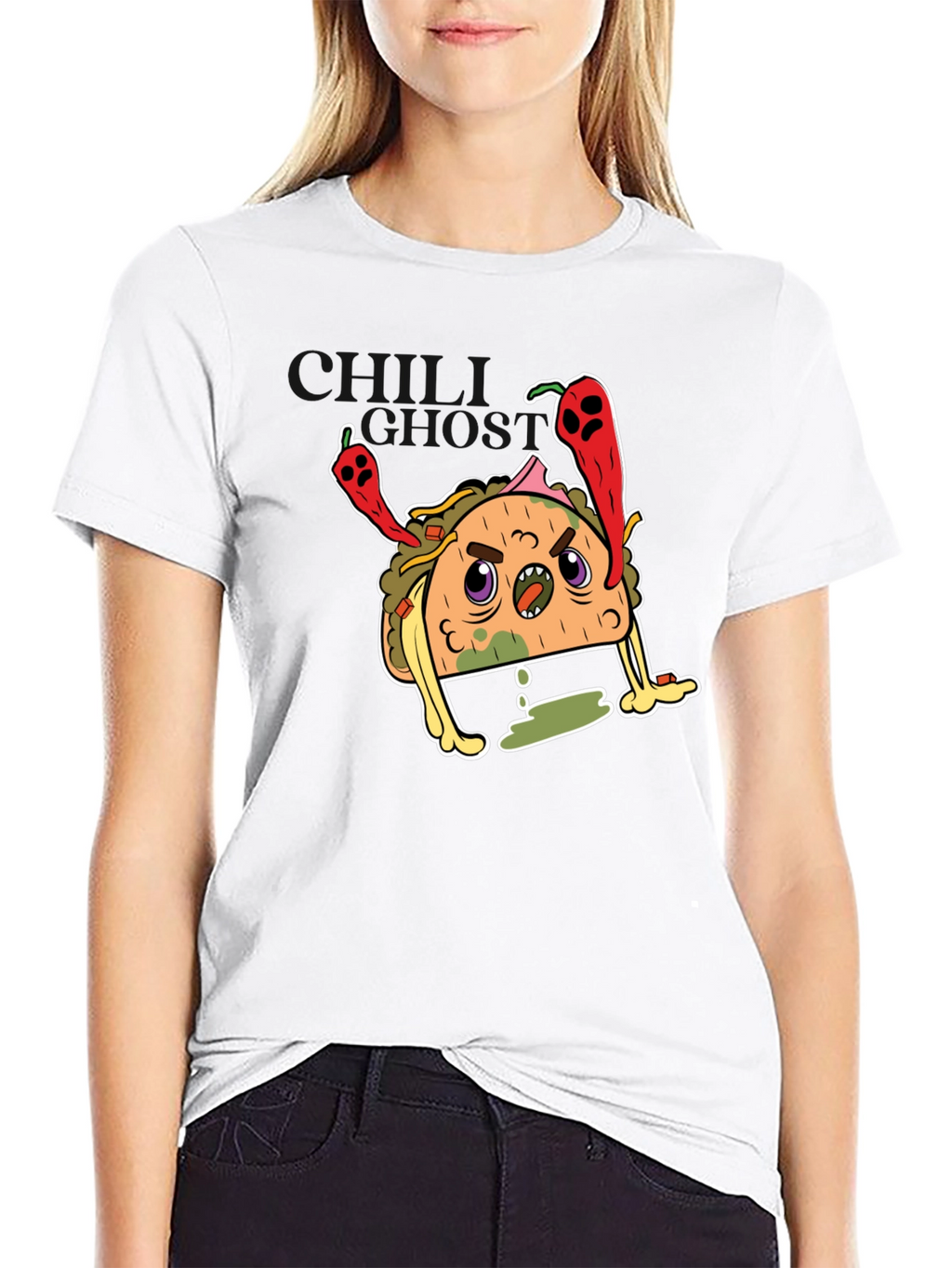 Taco Graphic Tee - Funny Angry Taco Shirt