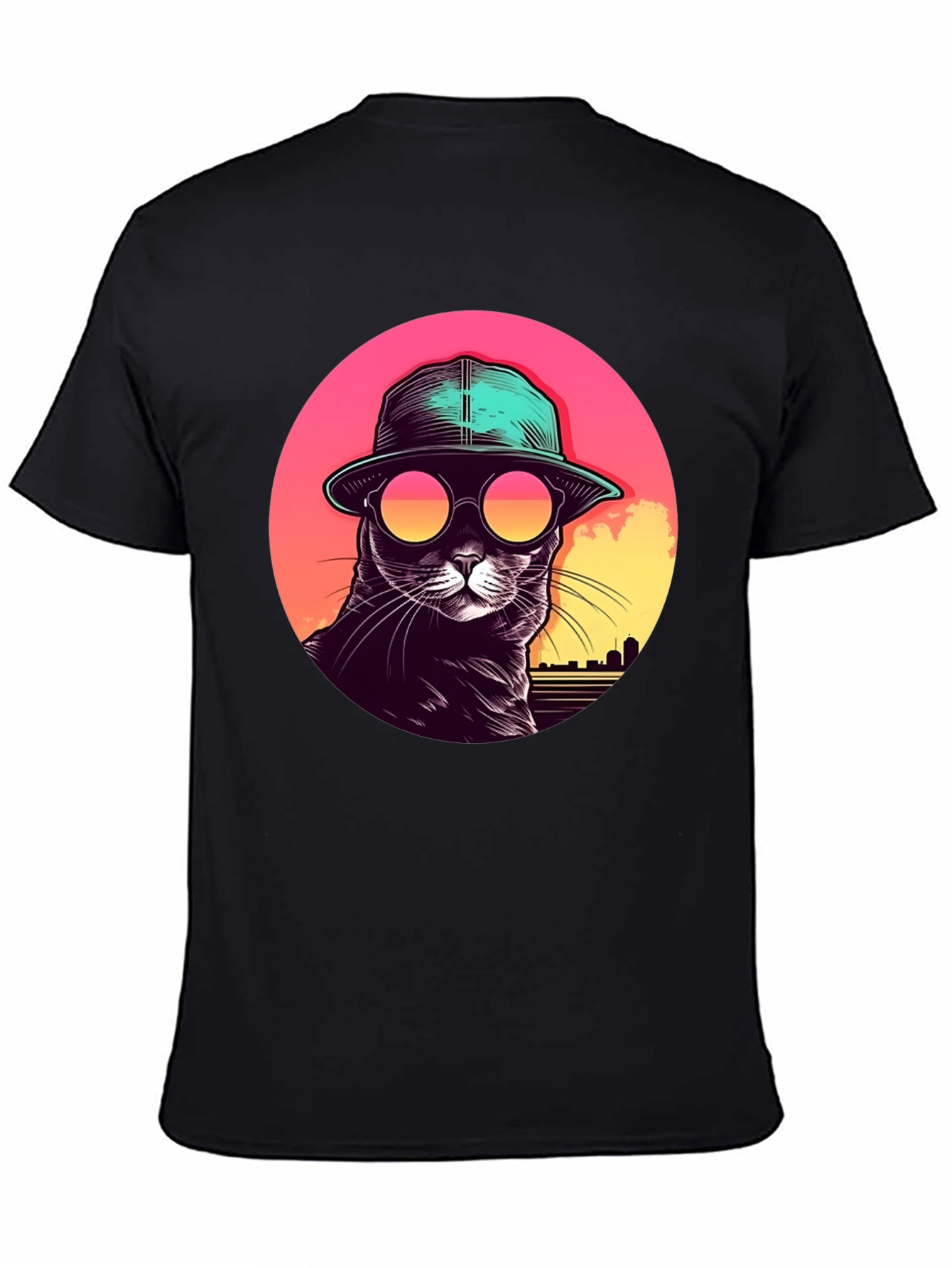 Cool Cat Retro T-Shirt