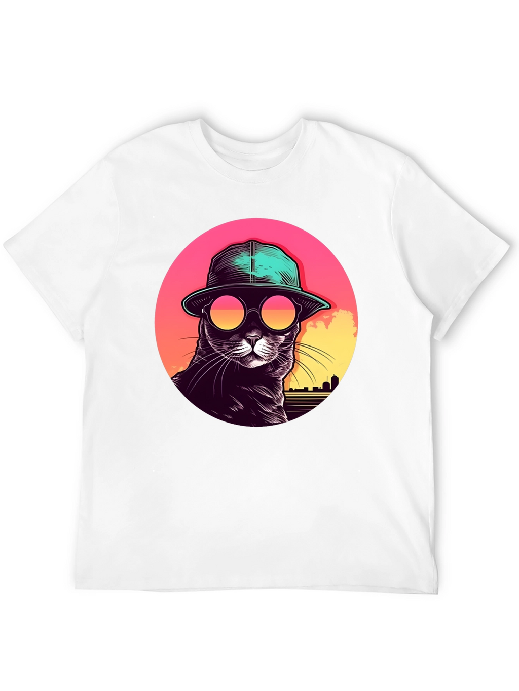 Cool Cat Retro T-Shirt
