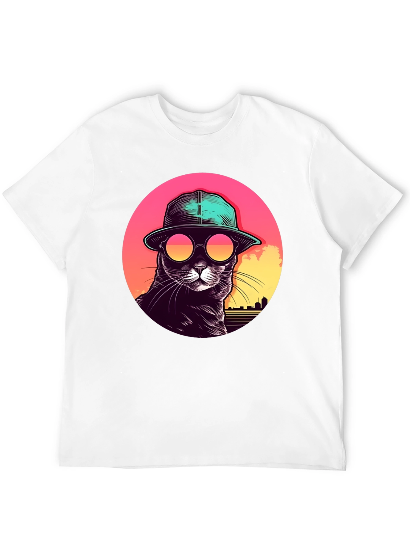 Cool Cat Retro T-Shirt
