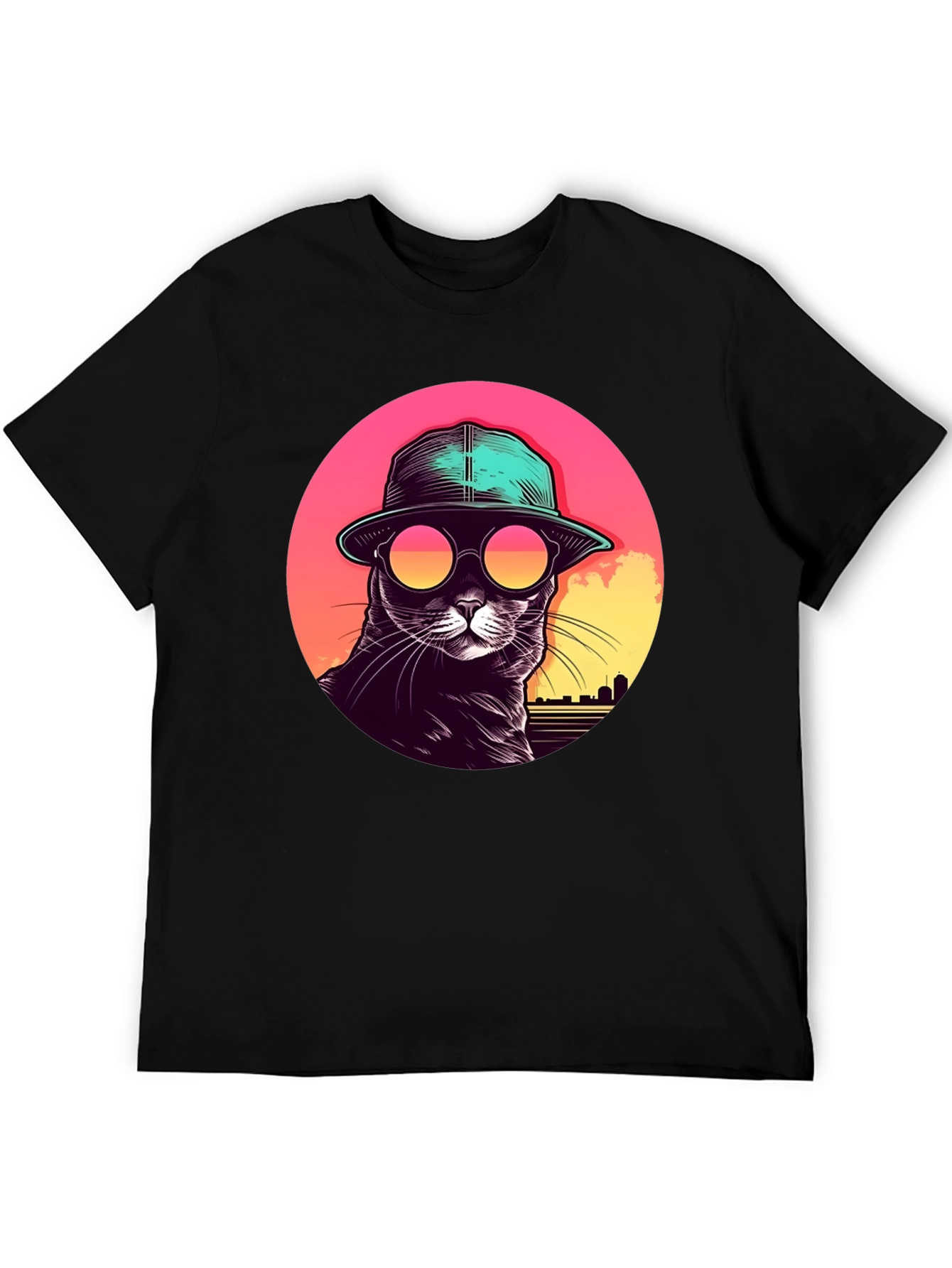 Cool Cat Retro T-Shirt