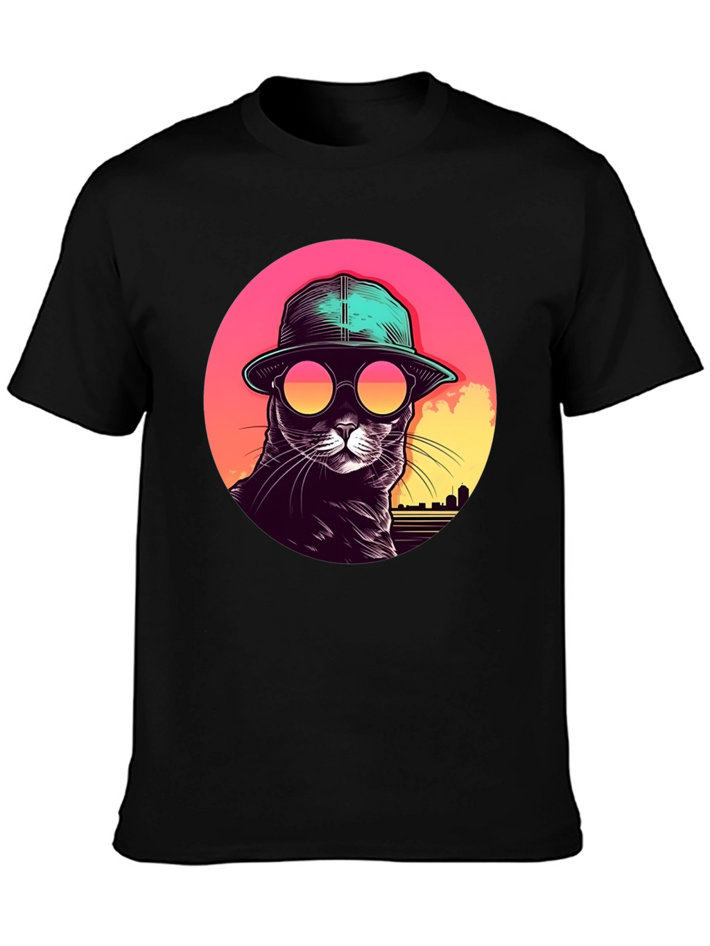 Cool Cat Retro T-Shirt