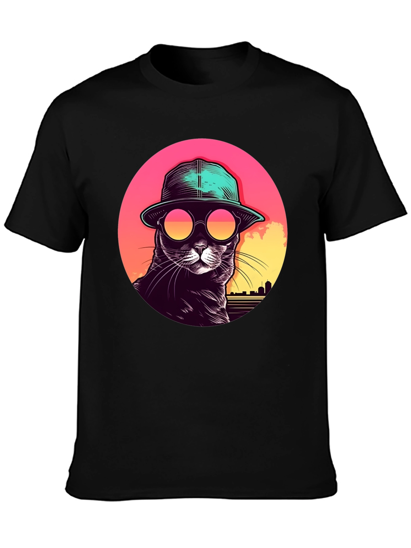 Cool Cat Retro T-Shirt
