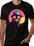 Cool Cat Retro T-Shirt