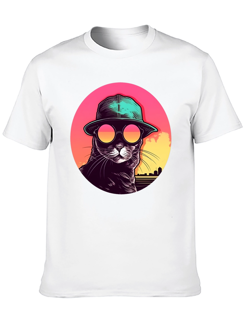 Cool Cat Retro T-Shirt