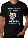 8 Years Old Girl Funny Cat T-Shirt