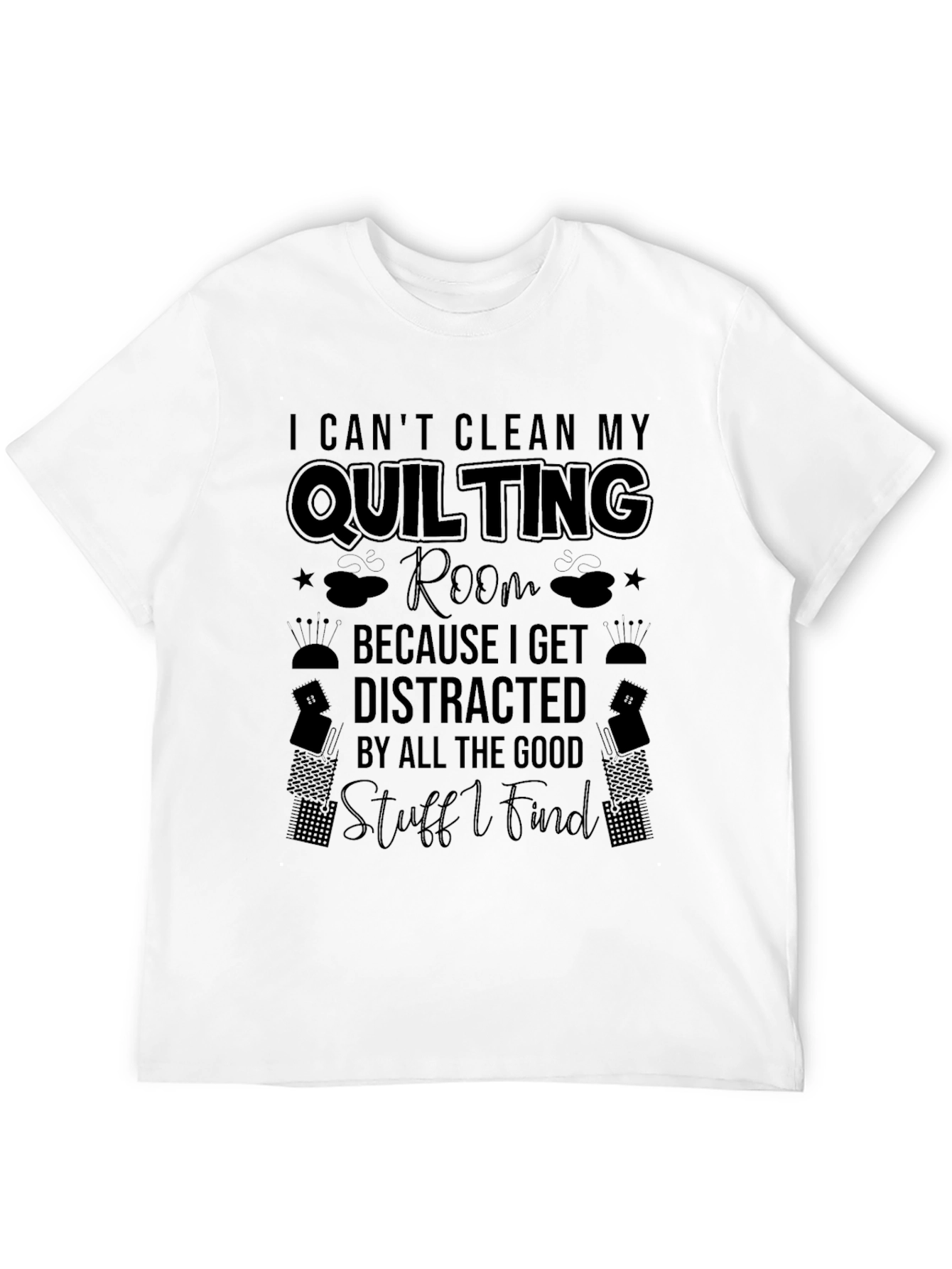 Quilting Room T-Shirt Funny Quilter Gift