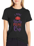 Knotty People Cry T-Shirt - Unique Gift