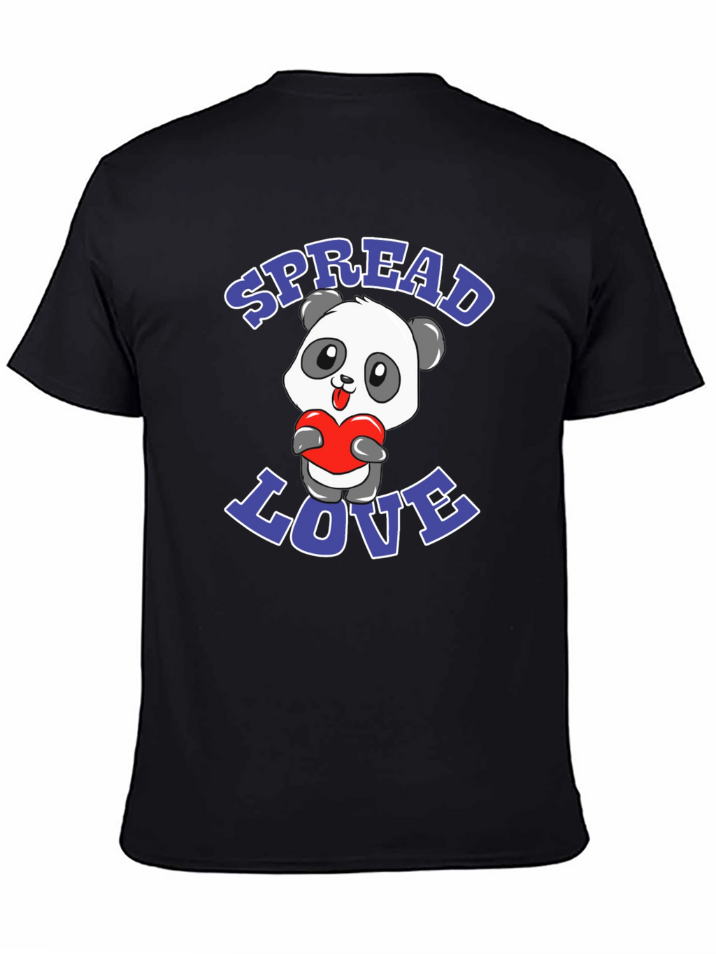 Spread Love Panda Graphic Tee