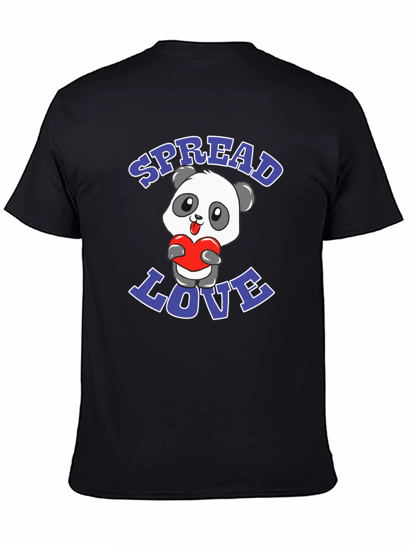 Spread Love Panda Graphic Tee