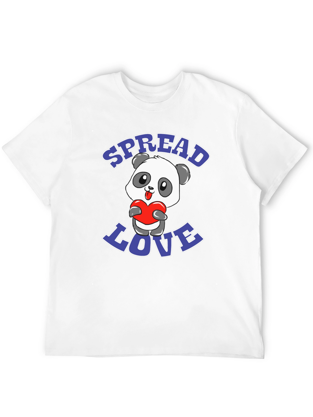 Spread Love Panda Graphic Tee