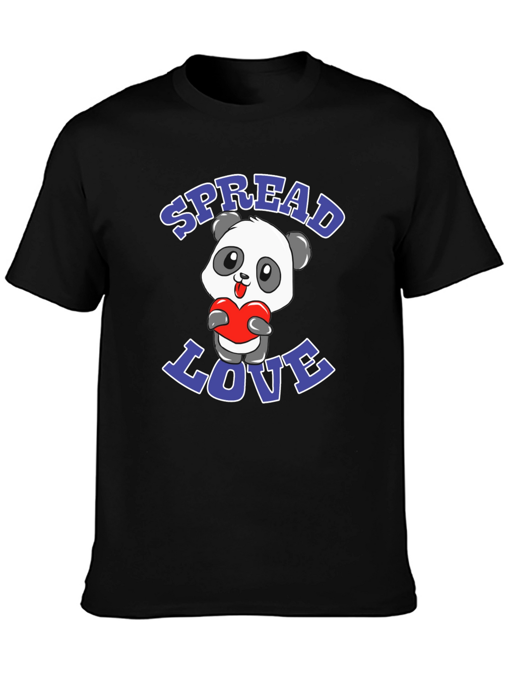 Spread Love Panda Graphic Tee
