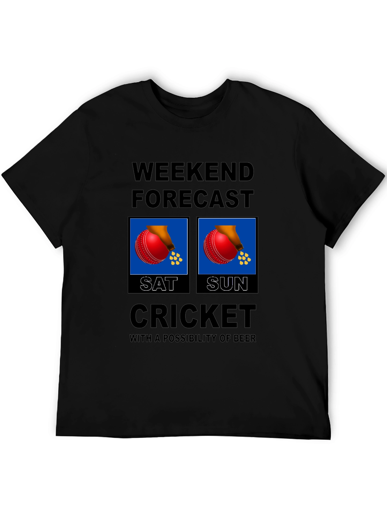 Weekend Cricket Forecast T-Shirt