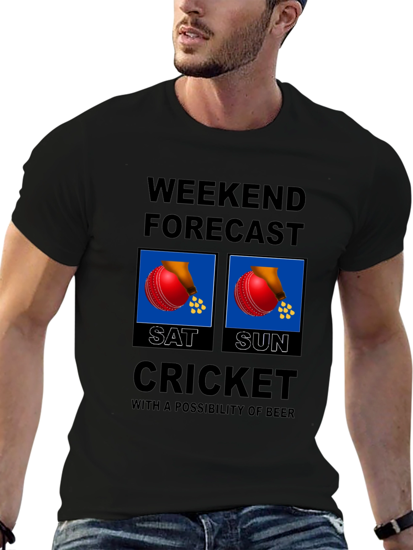 Weekend Cricket Forecast T-Shirt