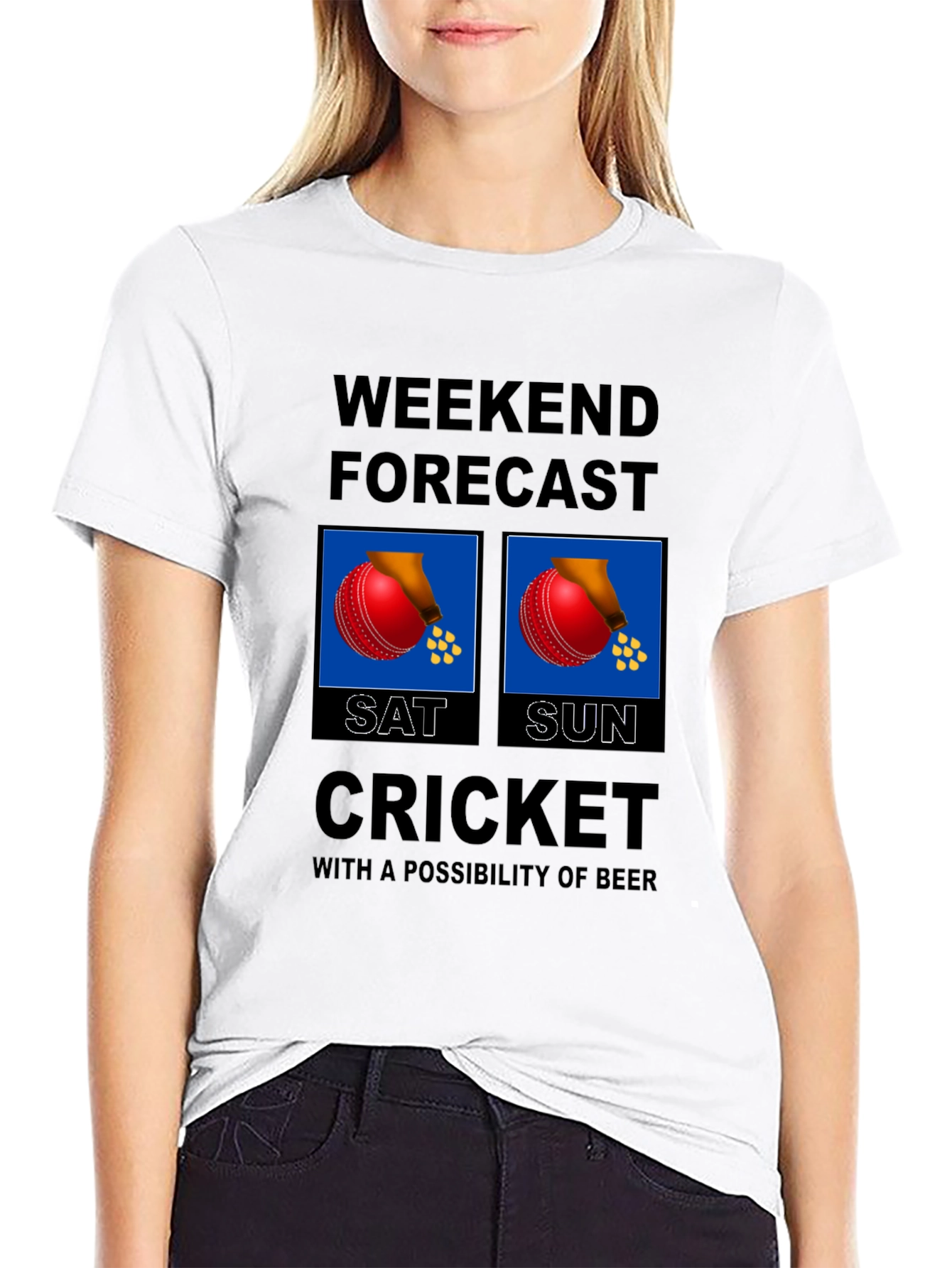 Weekend Cricket Forecast T-Shirt