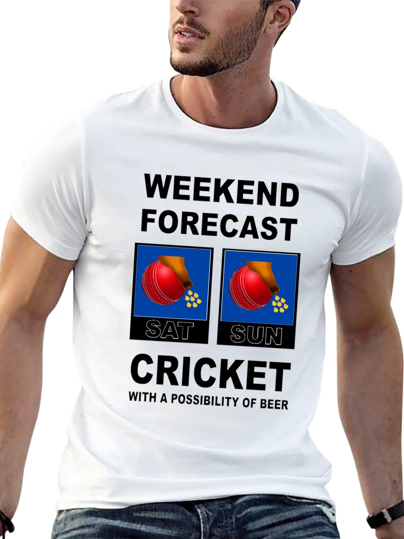 Weekend Cricket Forecast T-Shirt