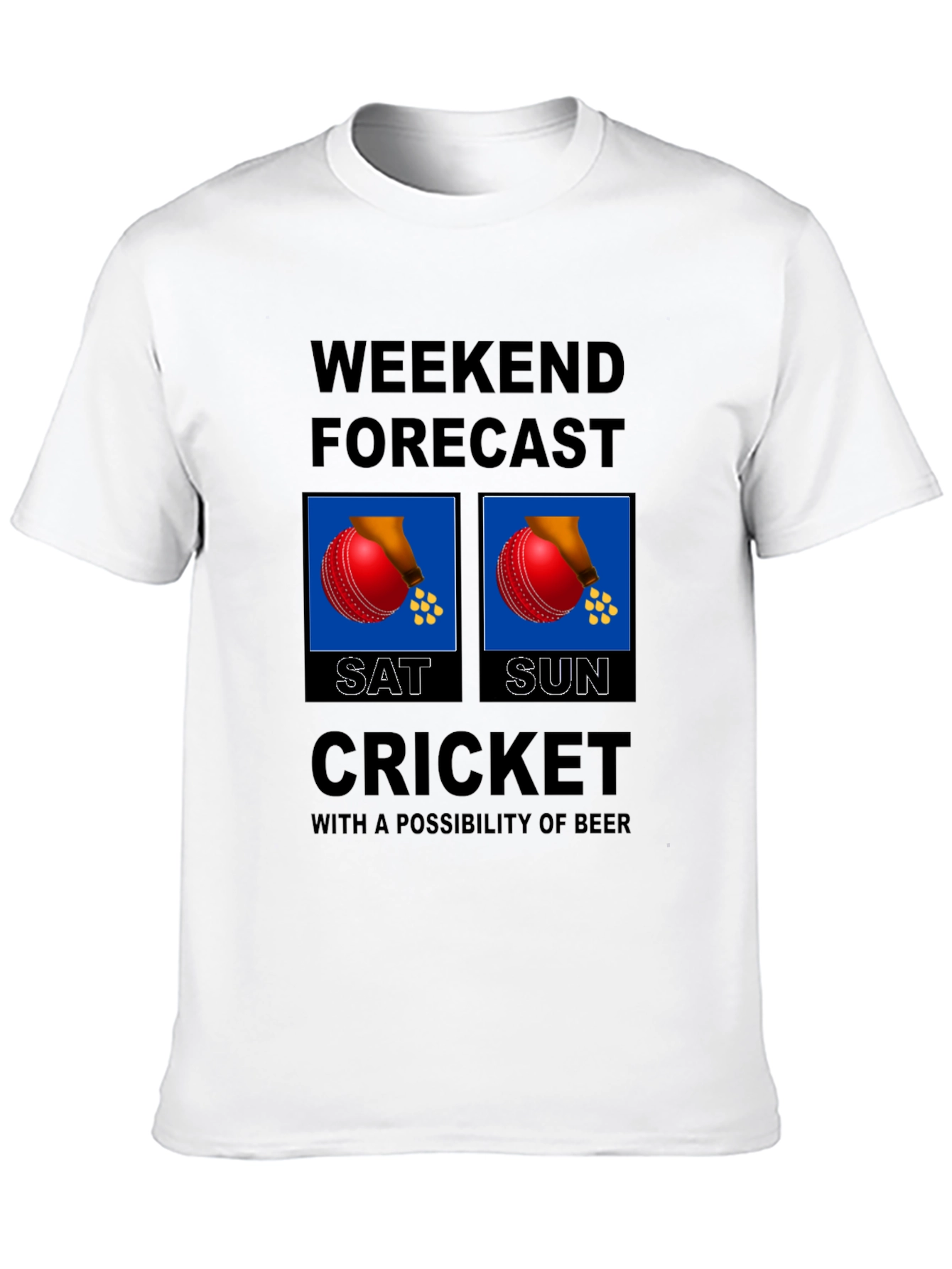 Weekend Cricket Forecast T-Shirt