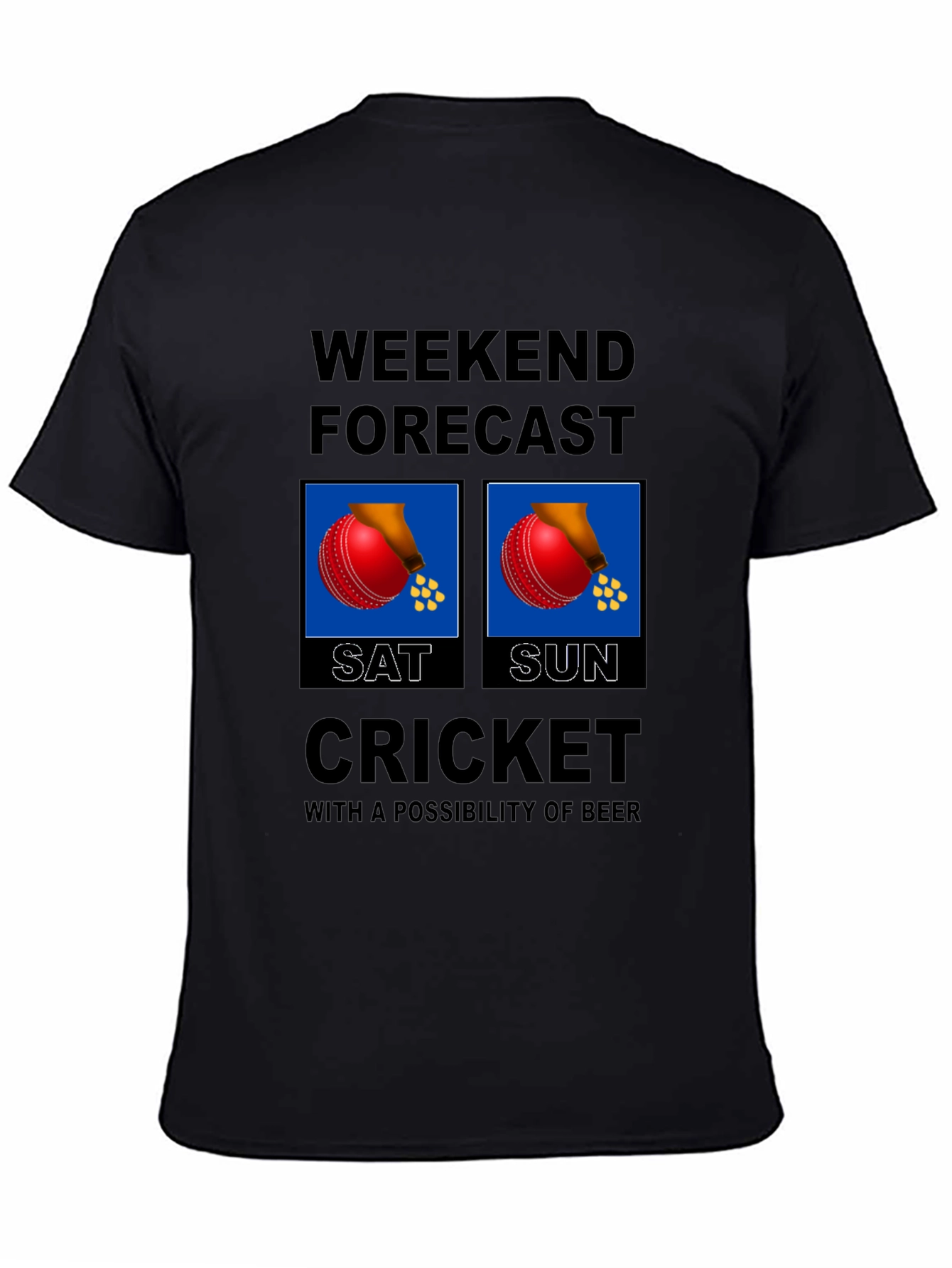 Weekend Cricket Forecast T-Shirt